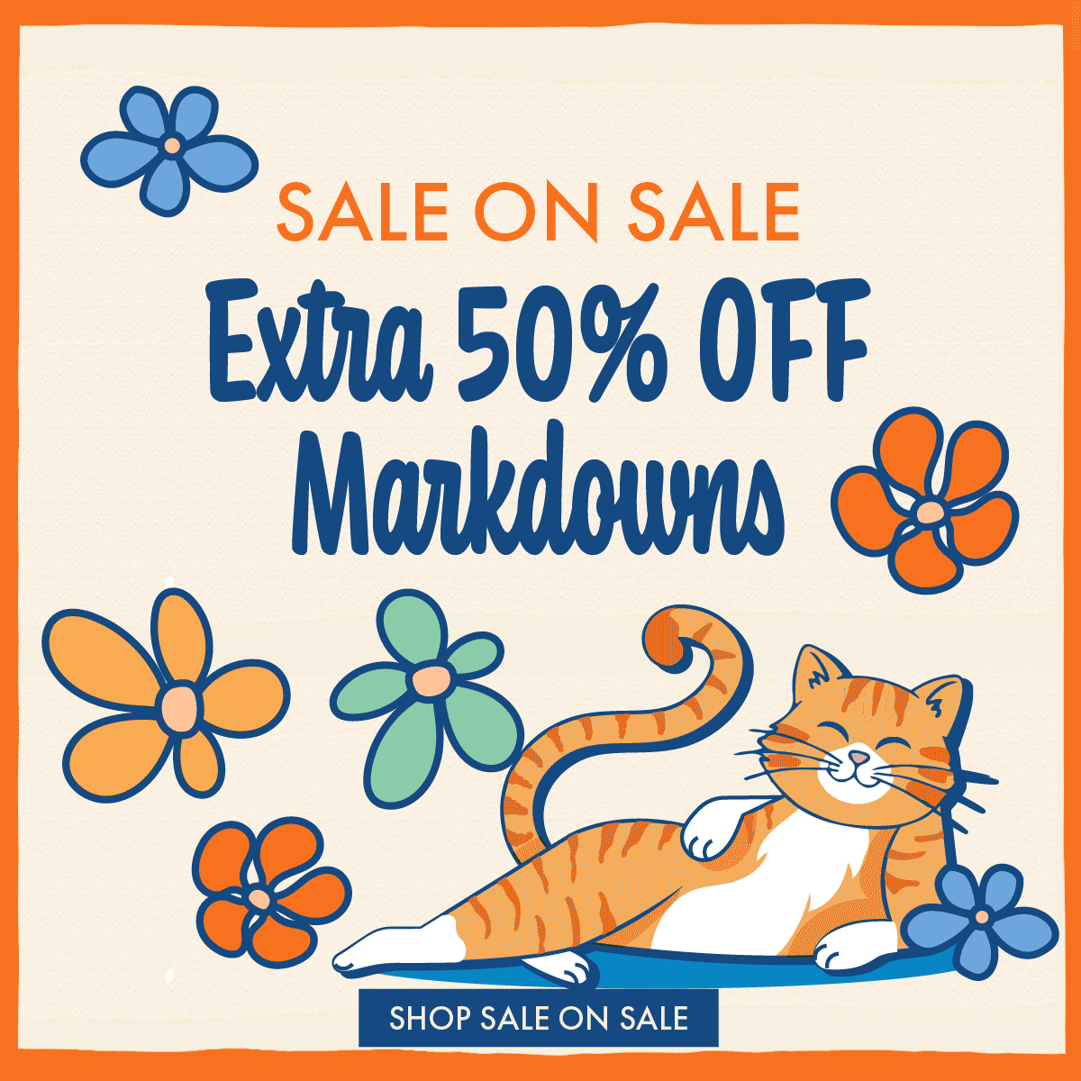 Extra 50% off Markdowns
