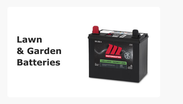 Lawn & Garden Batteries.