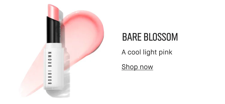 BARE BLOSSOM | A cool light pink | Shop now BARE BLOSSOM | A cool light pink | Shop now