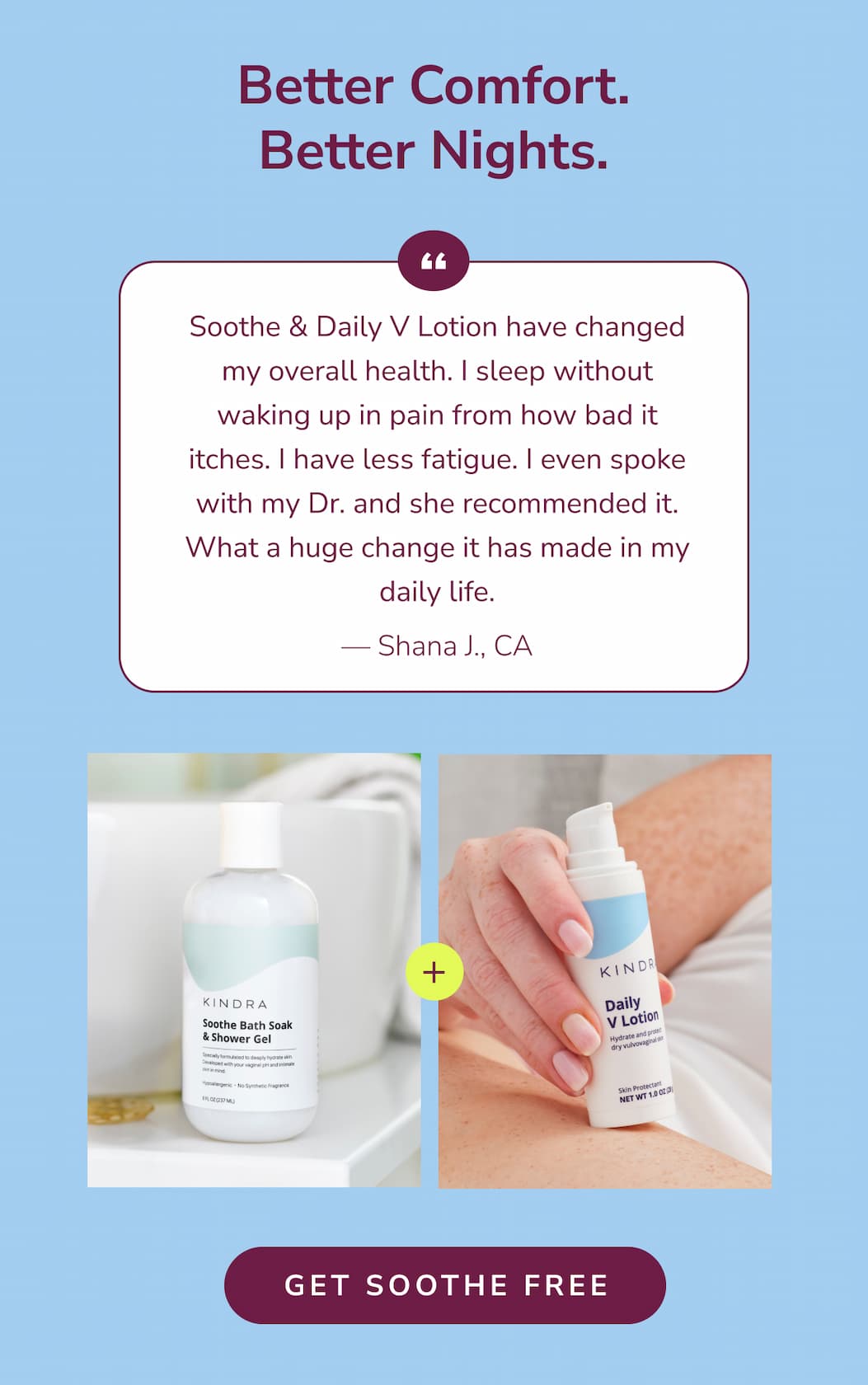 Get soothe free