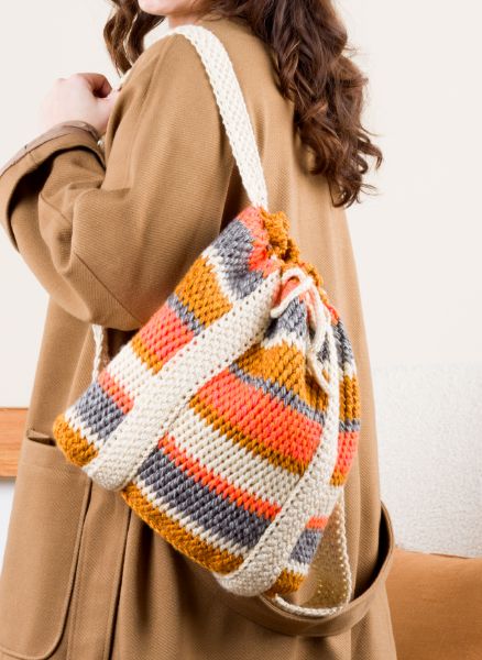 Free Montage Crochet Backpack Pattern