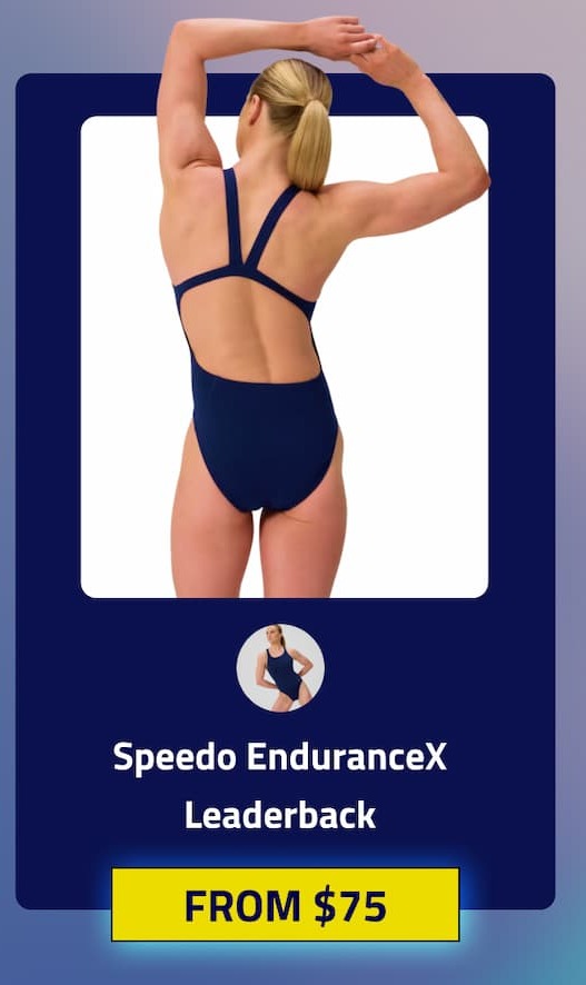 From $75 Speedo EnduranceX Leaderback