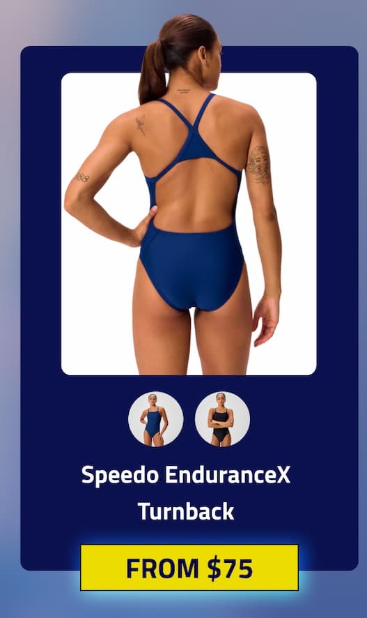 From $75 Speedo EnduranceX Turnback