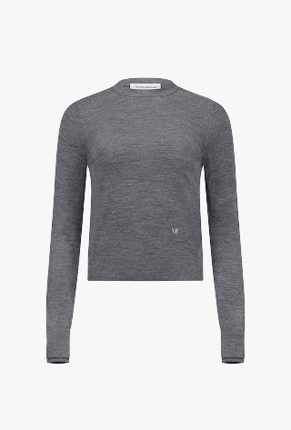 Austen Jumper In Grey Marl