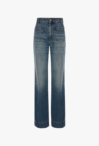 Alina Jean In Worn Blue Wash