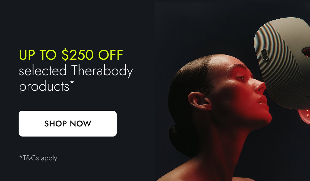 Up to $250 off select Therabody products. Shop Now.