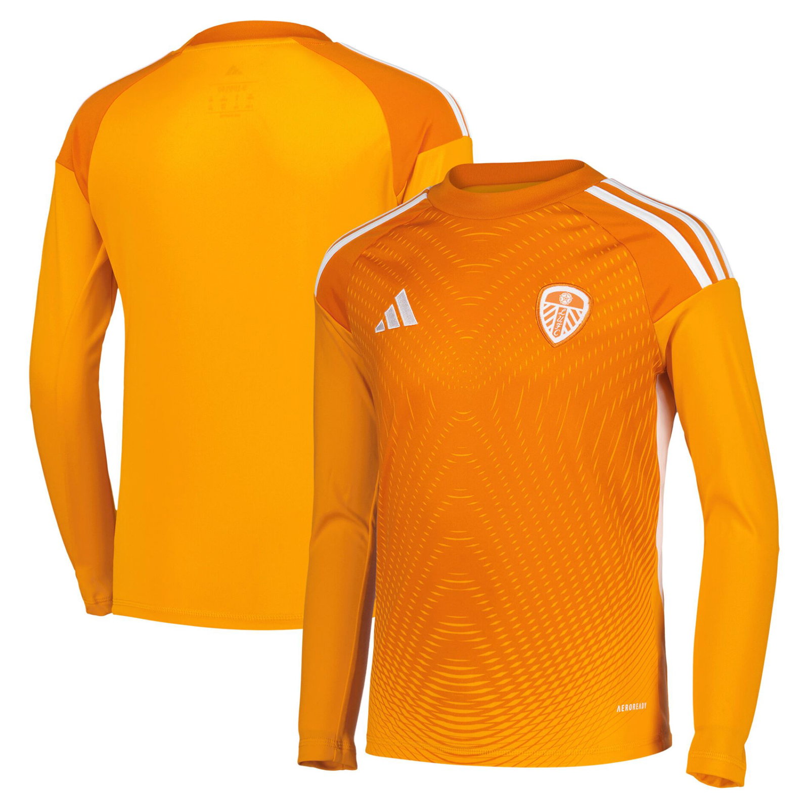 Leeds United adidas Goalkeeper Shirt 2025-26 - Long Sleeve - Kids
