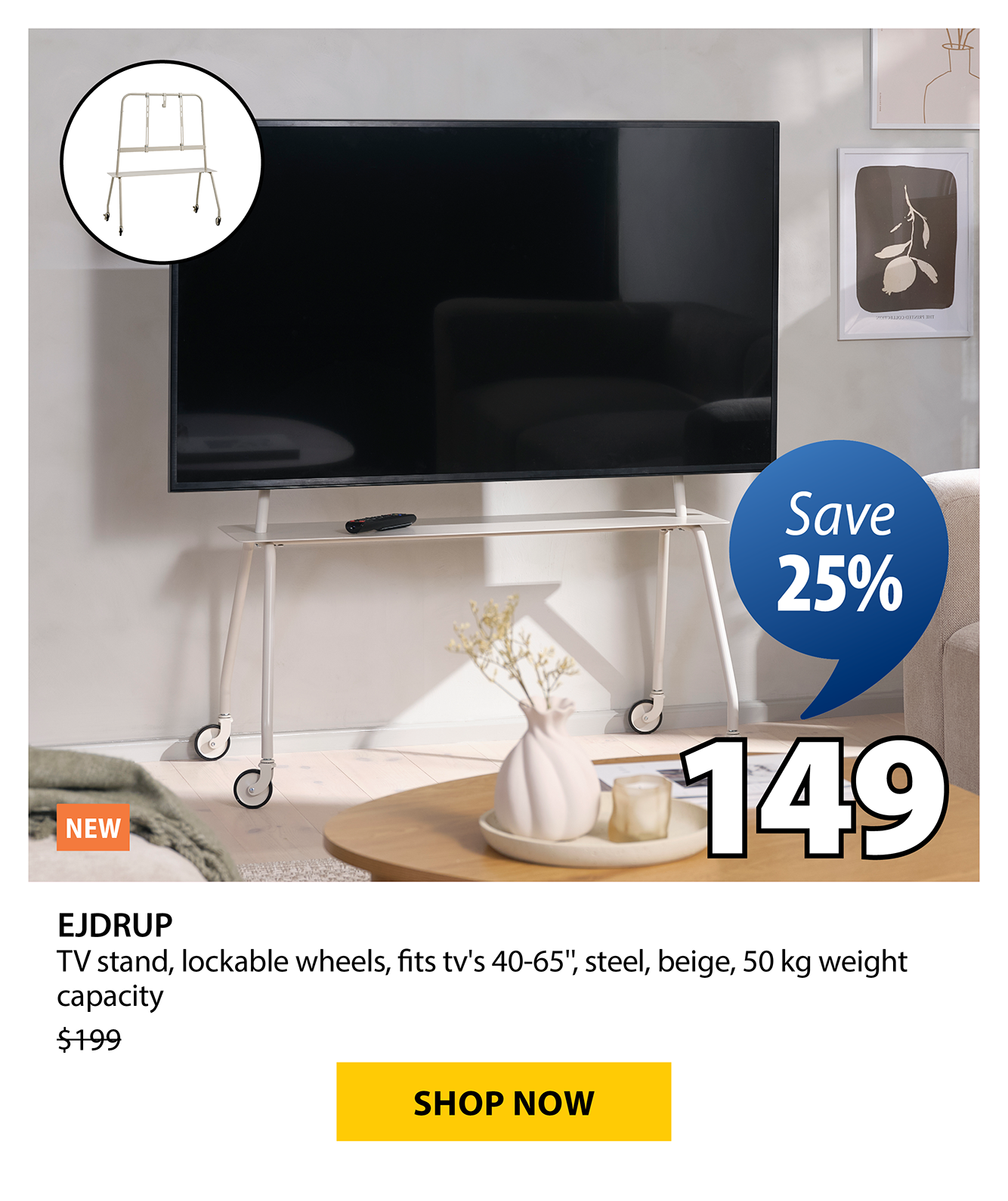 EJDRUP TV stand | Save 25%