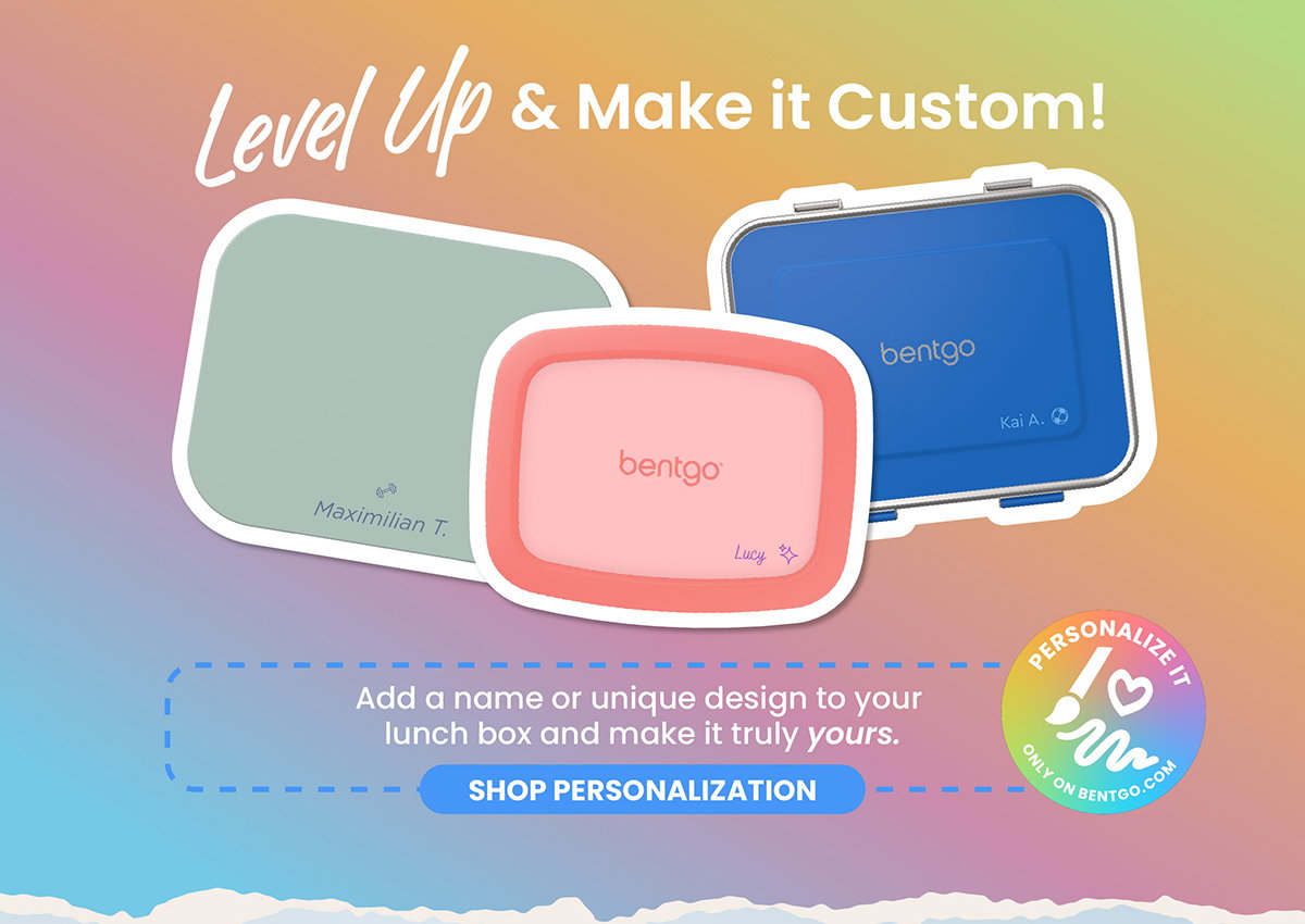 Level Up & Make It Custom! - Add A Name Or Unique Design To Your Lunch Box 