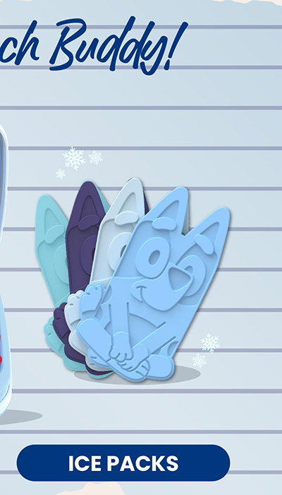 Bluey Is The Perfect Lunch Buddy! - Ice Packs
