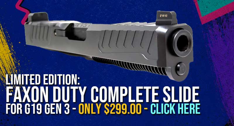 LIMITED EDITION: DUTY COMPLETE SLIDE ONLY $299