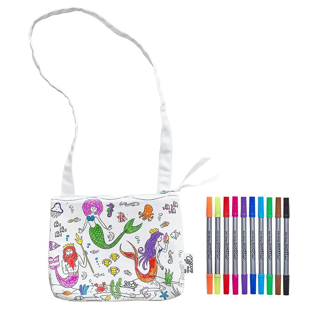 Image of Colour and Learn Mermaid Crossbody Bag