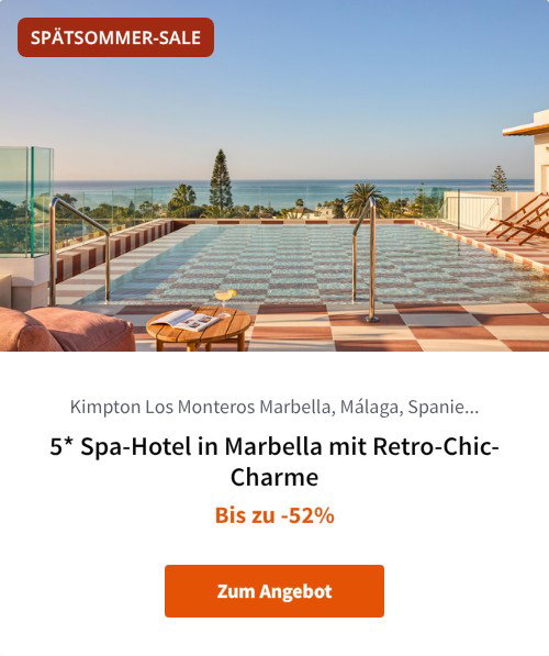 5* Spa-Hotel in Marbella mit Retro-Chic-Charme