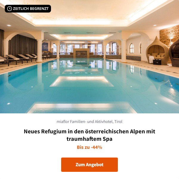 Neues Refugium in den österreichischen Alpen mit traumhaftem Spa