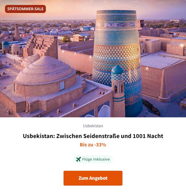 Usbekistan: Zwischen Seidenstraße und 1001 Nacht
