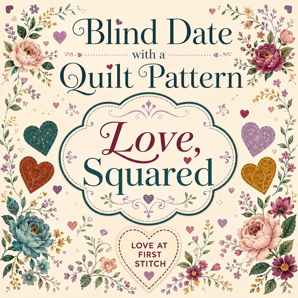 Image of Love, Squared - Blind Date with a Quilt Pattern Kit