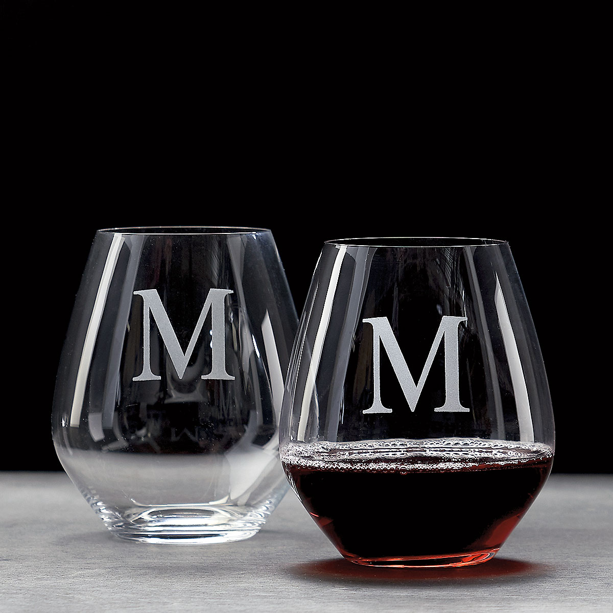 Image of Stemless Tumbler Personalized Wine Glass