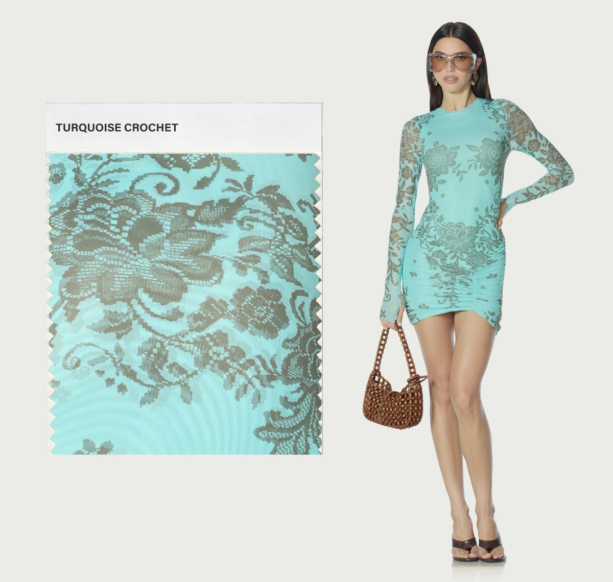 MIRZA TURQUOISE CROCHET