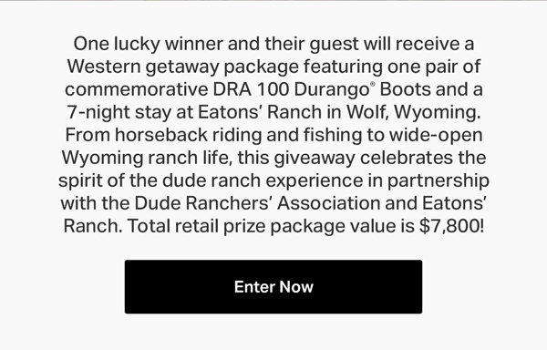 Ranch Trip Giveaway | Enter Now