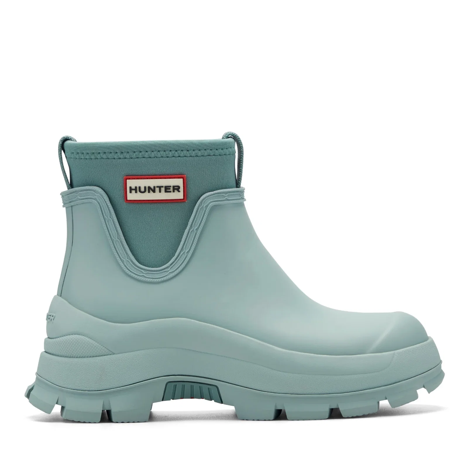 Image of Women's Eloise Lug Sole Waterproof Neoprene Rain Booties