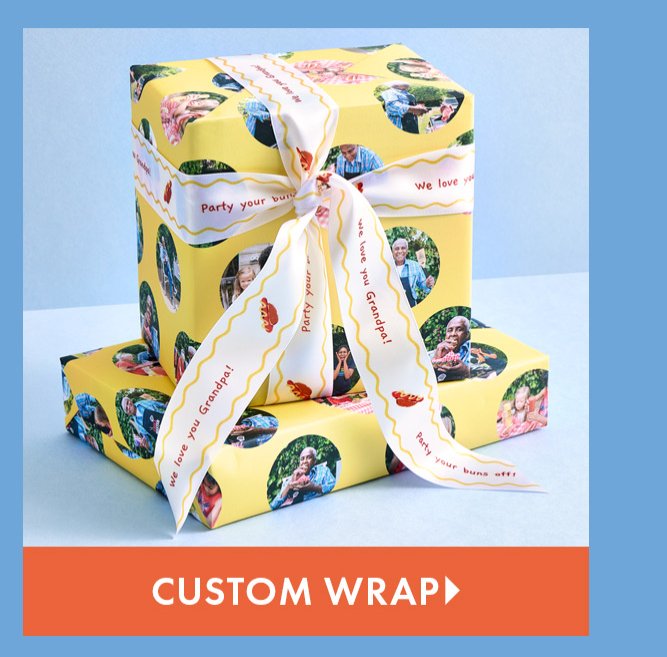 Custom Wrapping Paper