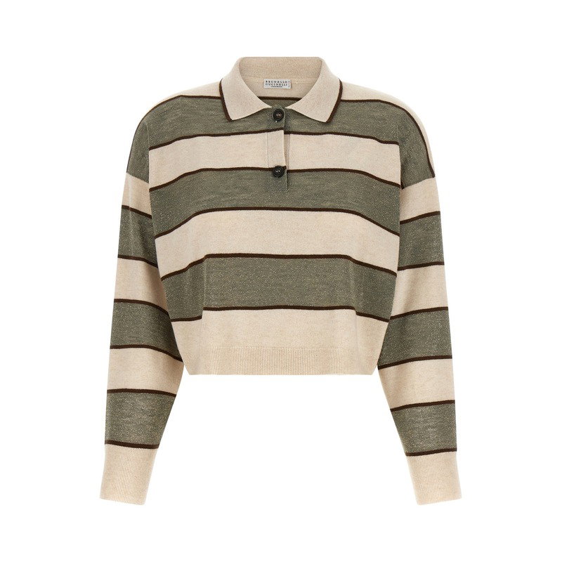 Brunello Cucinelli Polo Shirt — Multicolor