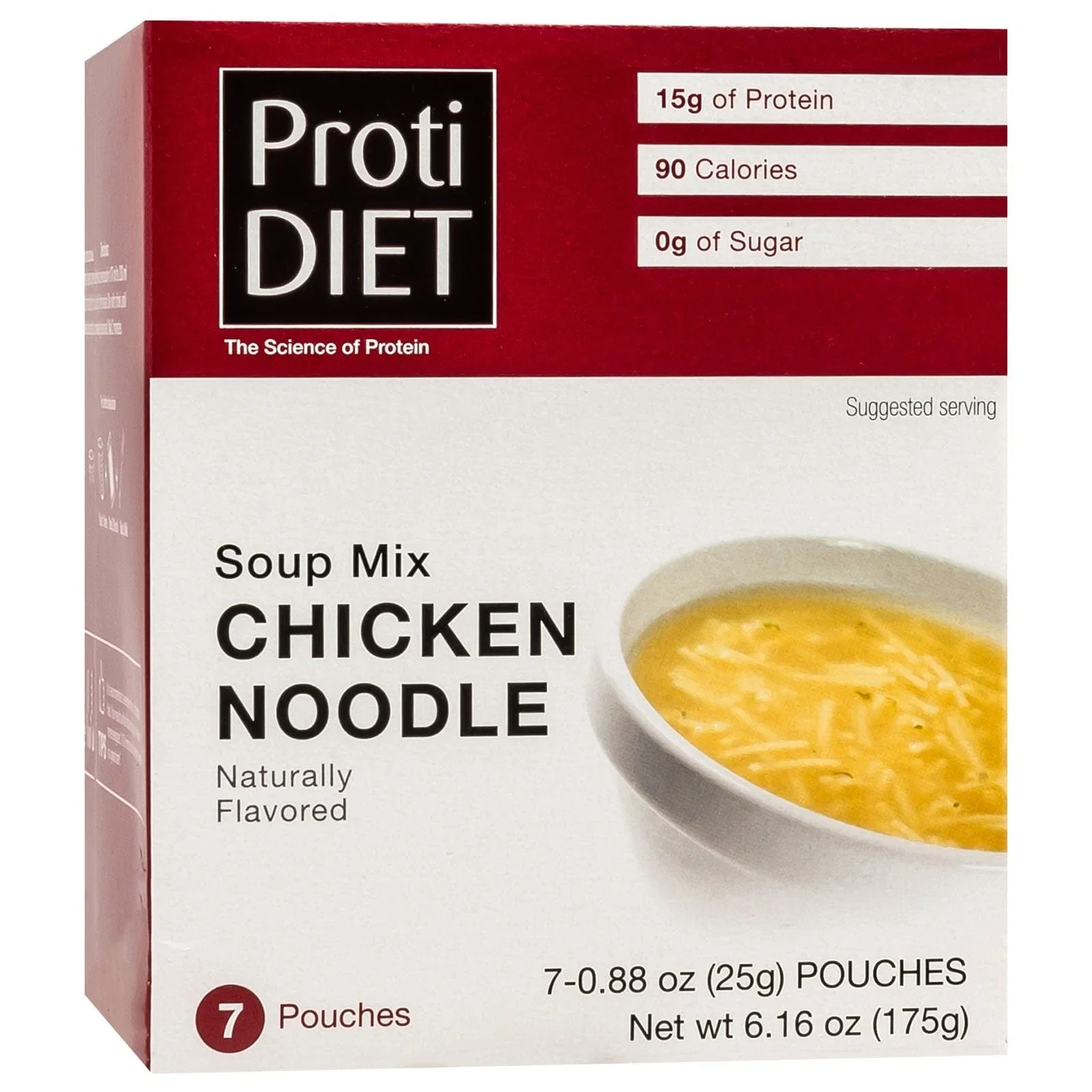 Image of ProtiDiet Protein Soup - Chicken Noodle - 7/Box