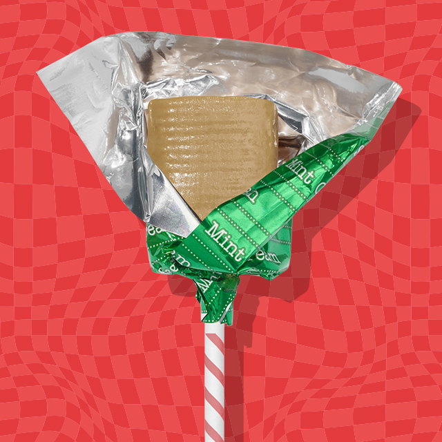 Mint Cream Lollypops