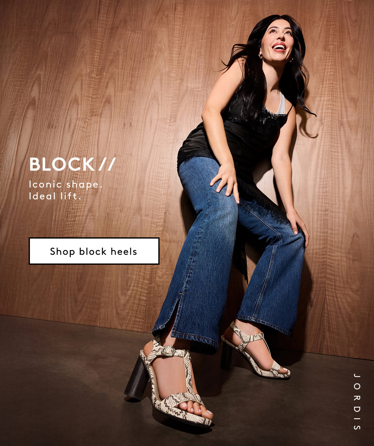 Block // Iconic Shape. Ideal Lift. | Shop Block Heels