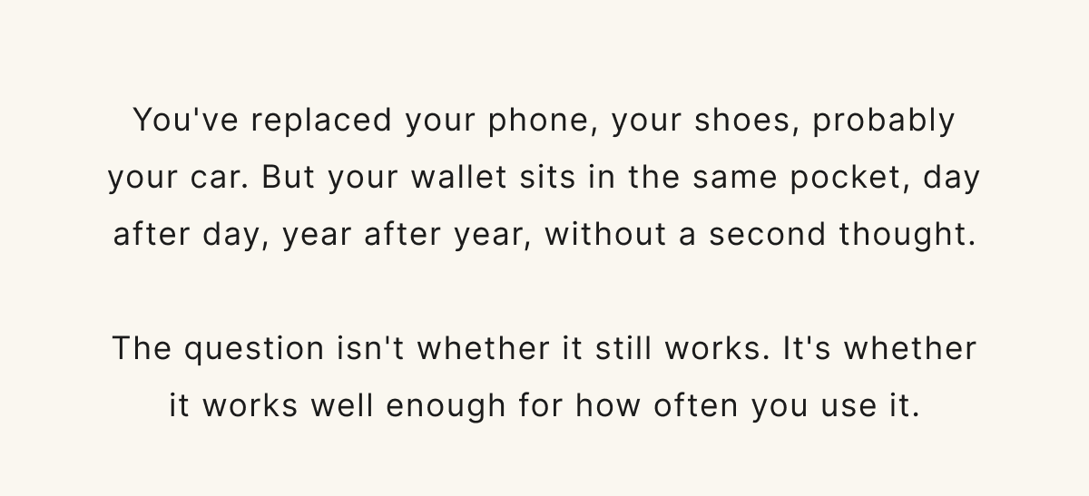 Upgrade Your Wallet
