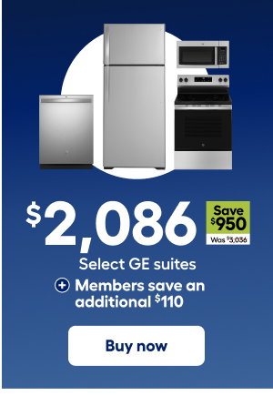 $2,086 Save $950 Was $3,036 Select GE suites + Members save an additional $110