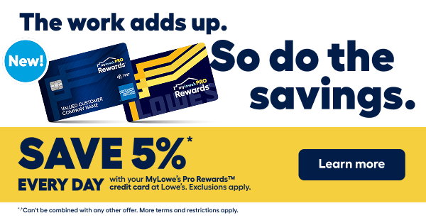 The work adds up. So do the savings.