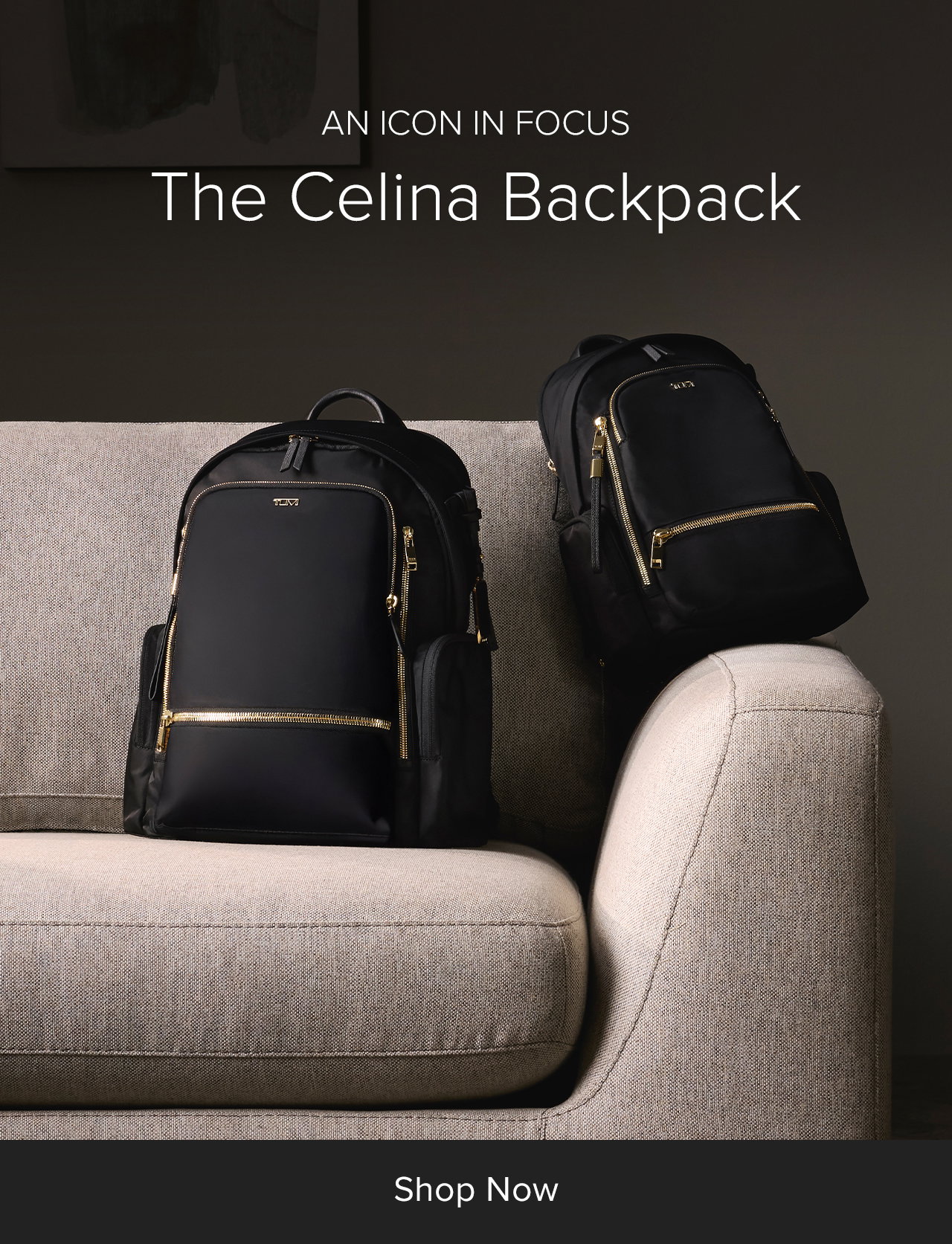 AN ICON IN FOCUS - The Celina Backpack