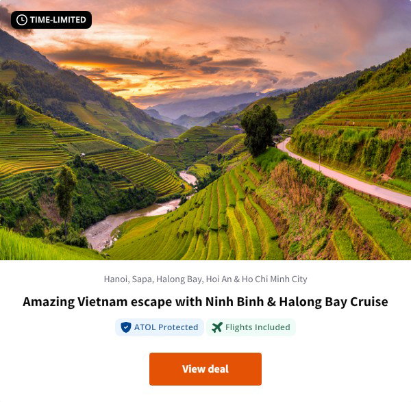 Amazing Vietnam escape with Ninh Binh & Halong Bay Cruise