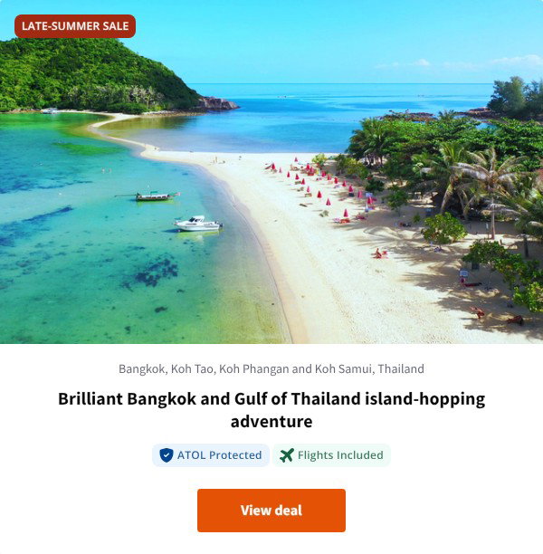 Brilliant Bangkok and Gulf of Thailand island-hopping adventure