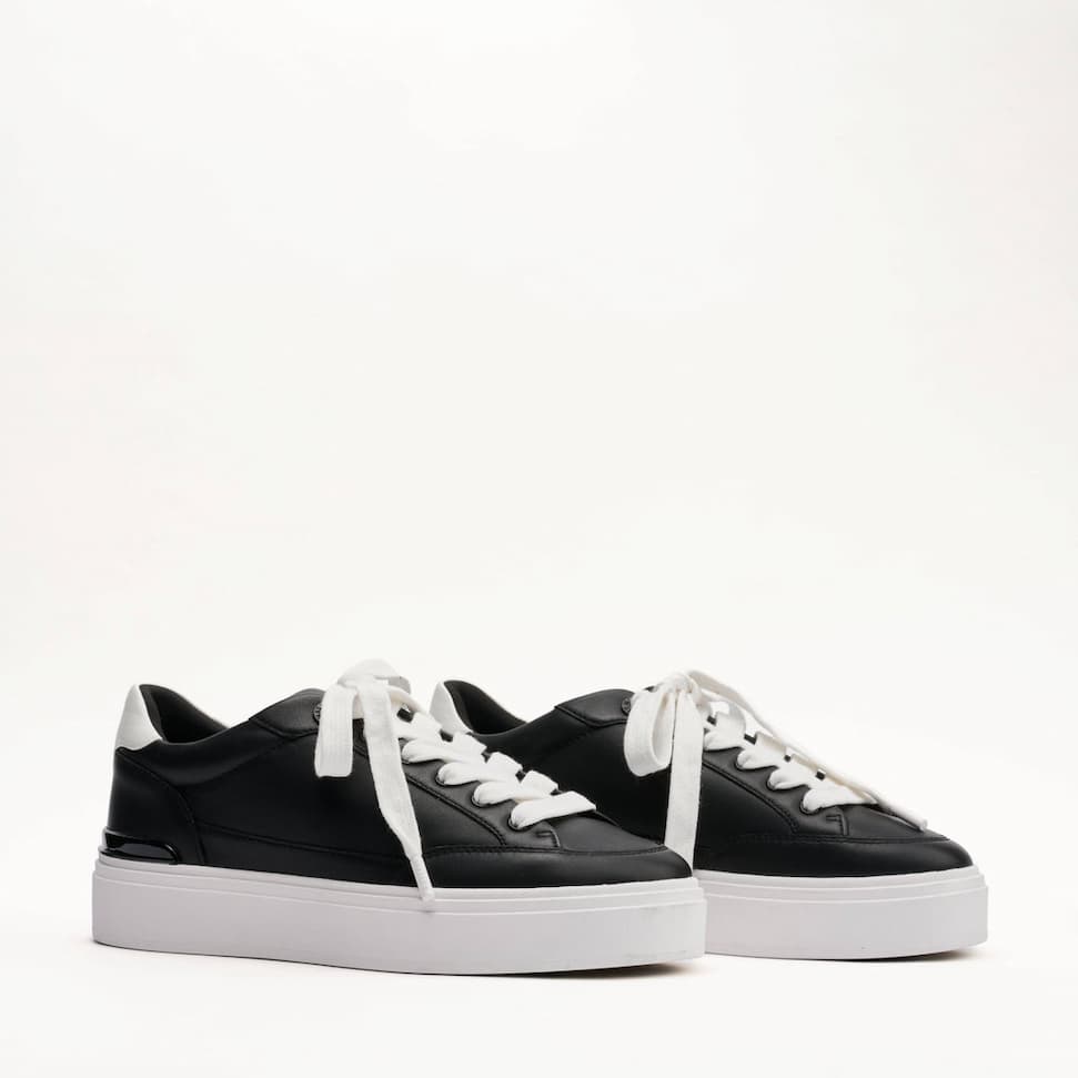 MALLET Lansbury Men's Black Nappa Leather Trainers