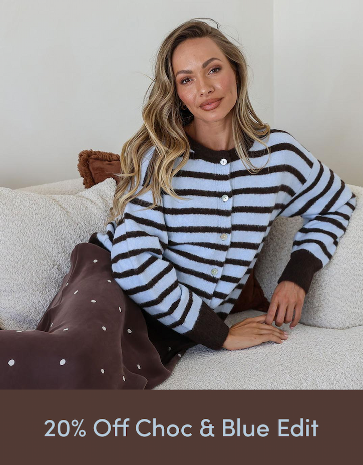 20% Off Chocolate & Blue Edit