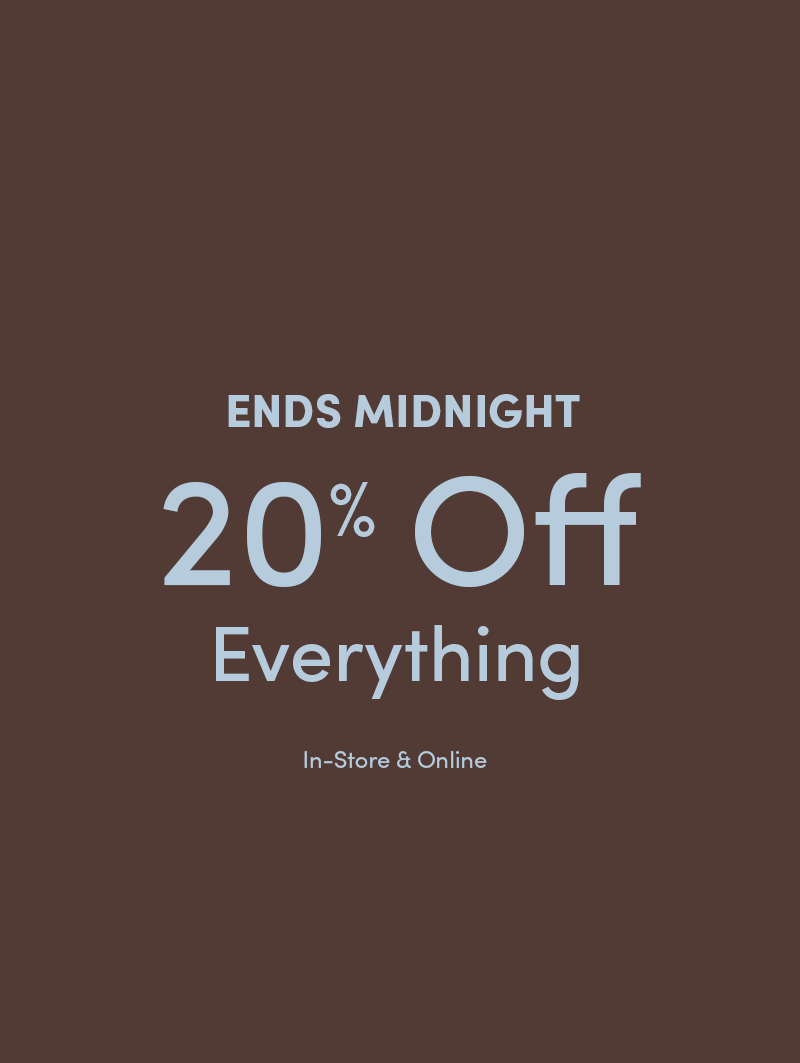 20% Off Everything