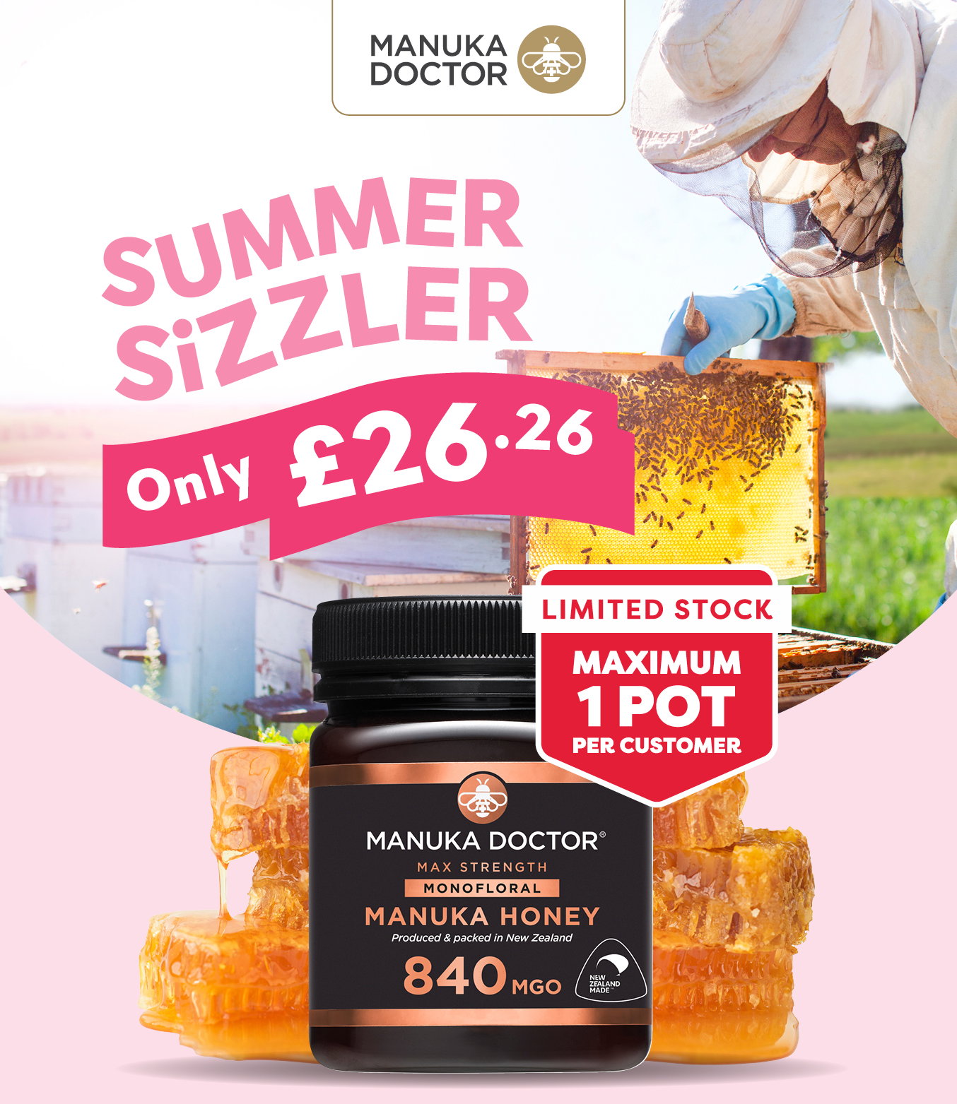 Summer Sizzler only £26.26