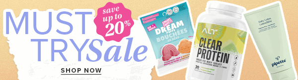 Save up to 20% on Must Try Sale