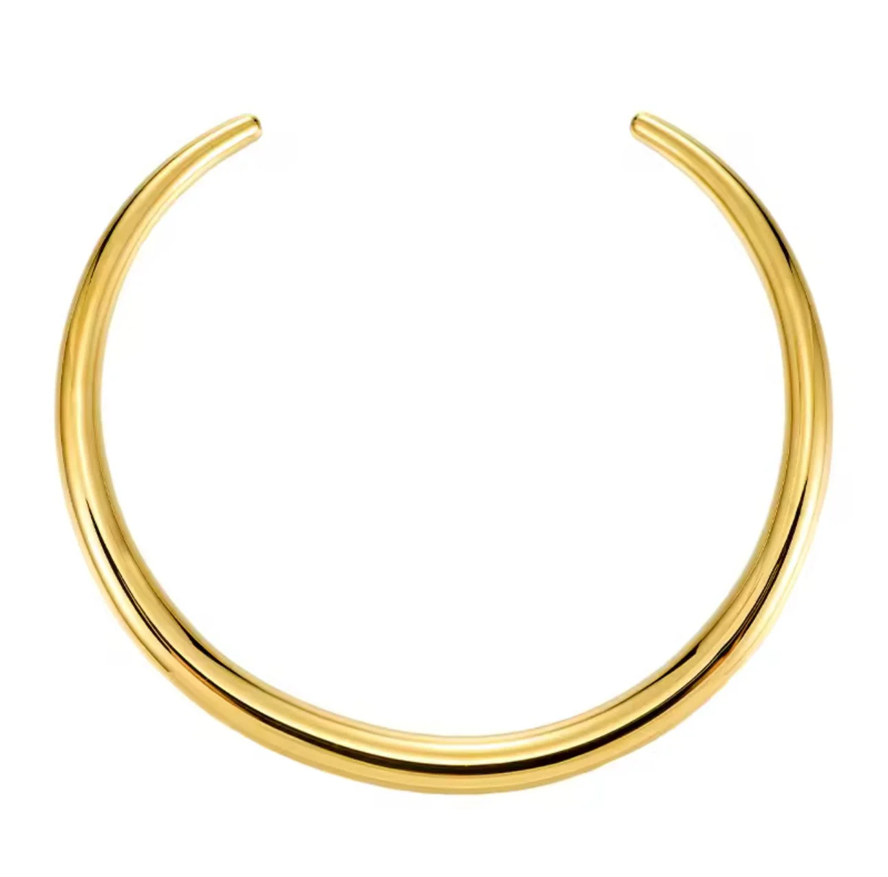 Image of Azaria Open Cuff Necklace | Sahira Jewelry