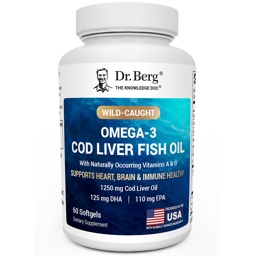 Omega-3 Cod Liver Fish Oil
