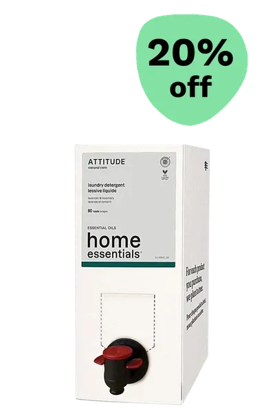 20% off Attitude Laundry Detergent