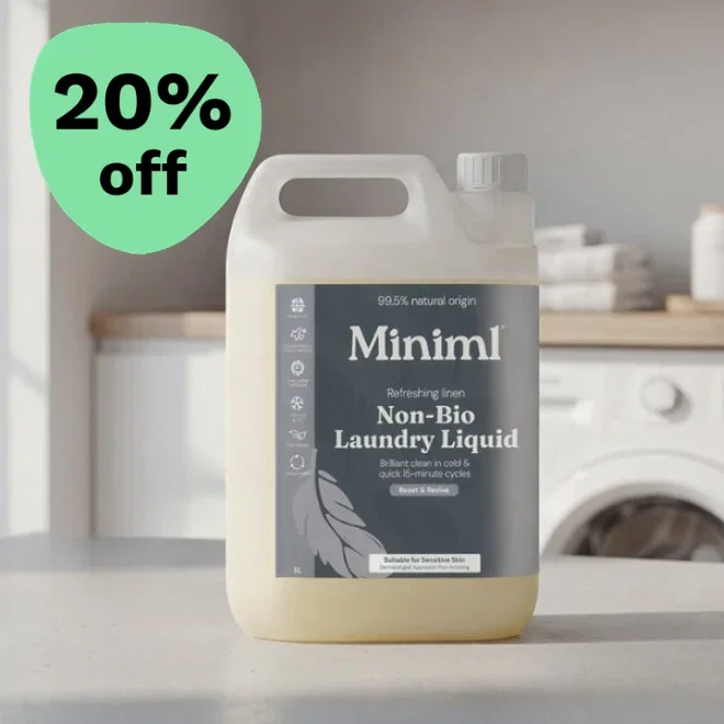 20% off Miniml 5 Litre Laundry Refills