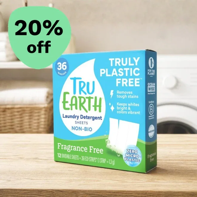 20% off Tru Earth
