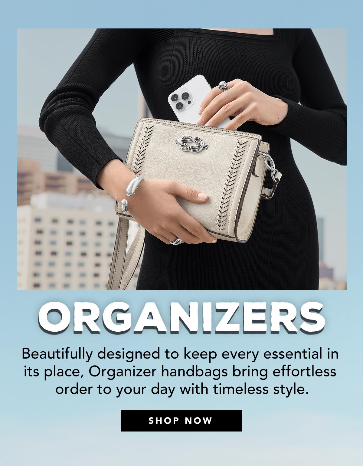 Organizers - Beautifully designed to keep every essential in its place, Organizer handbags bring effortless order to your day with timeless style. - Shop Now