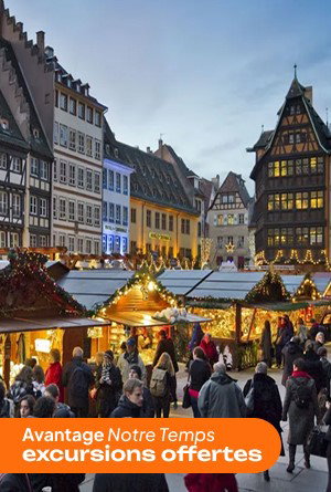 Cap vers les marchés de noël Alsace & Fribourg