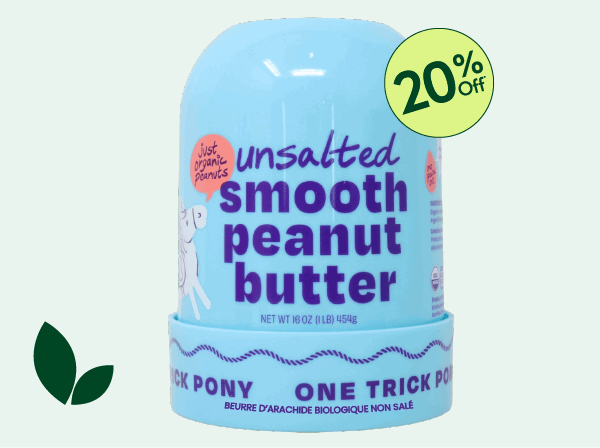 Unsalted Smooth Peanut Butter / 20% OFF