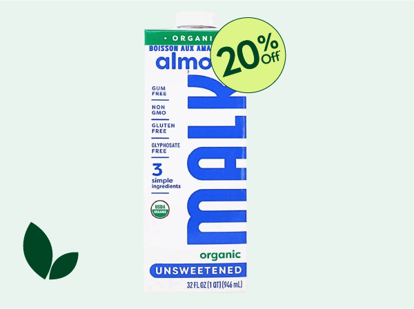 Malk Almond Milk / / 20% OFF