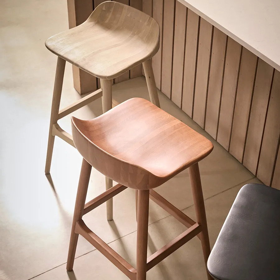 Oak Counter Stool